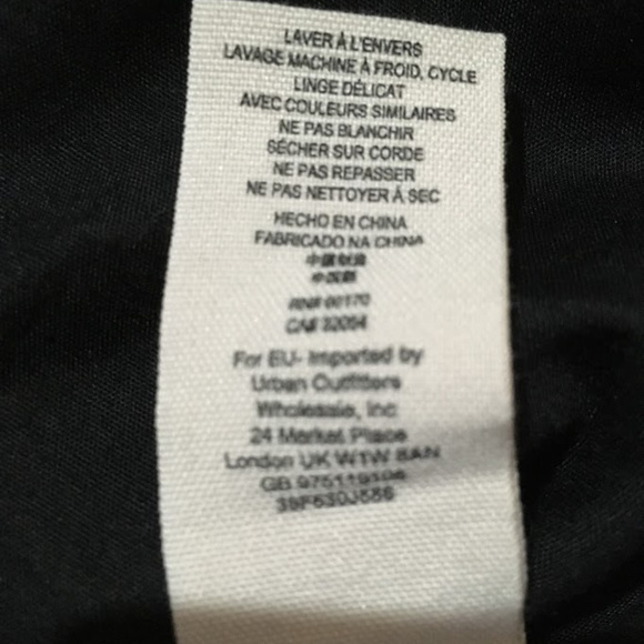 Free People Metallic Faux Leather  jacket Size 4 - Picture 8 of 8